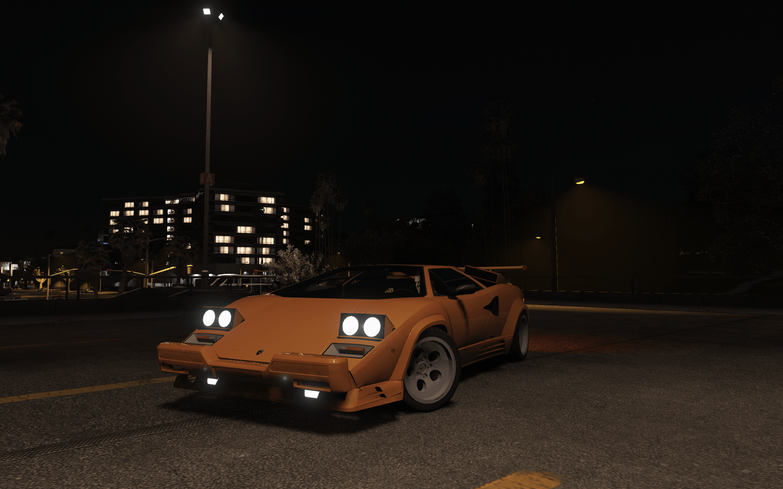 Lamborghini countach gta 5